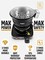 Multipurpose Electric Charcoal Starter Electric Charcoal Burner ETL Approved Electric Stove Coconut Charcoal Lighters with Tongs 450W Hot Plate Electric with 304 Stainless Steel Coiled Burner